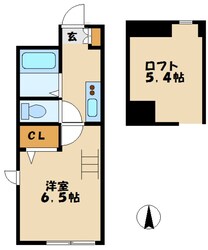 フォルビテッツァ宿河原の物件間取画像